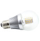Boat Led Bulb, 7 watts - Globe Candle Led - 10-30 volts - E27 - White - D60*115mm - G60-45L-E27-W - AZLED
